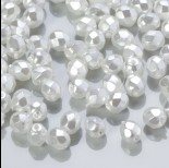 Zdjęcie - Fire Polish Coated White Pearl (70402CR) 4mm